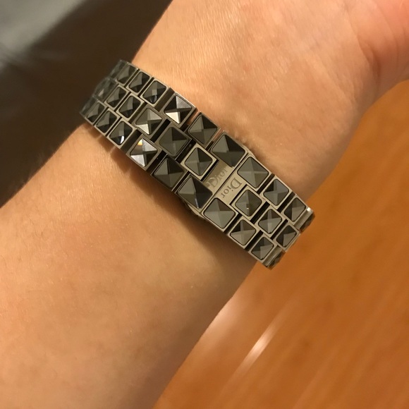 Dior Gray Sapphire Crystal Diamond Christal Watch - Picture 6 of 8